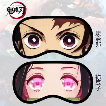 

New pattern My Hero Academia Kimetsu no Yaiba Demon Slayer Kamado Hashibira Inosuke Kamado Nezuko eyeshade