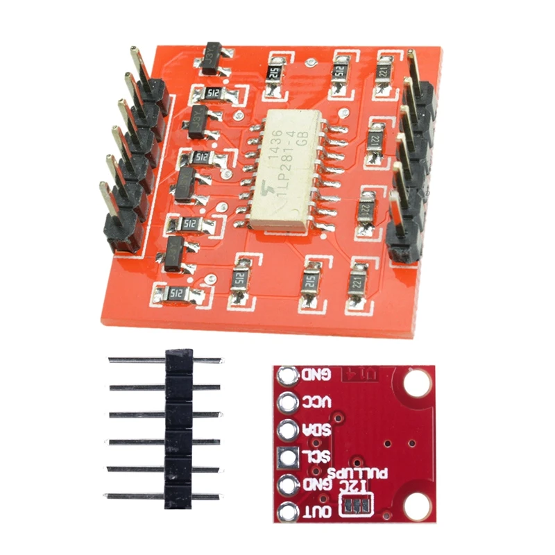1 шт. Tlp281 4-канальный оптико-изолятор Ic модуль для Arduino Плата расширения и Mcp4725 12 бит