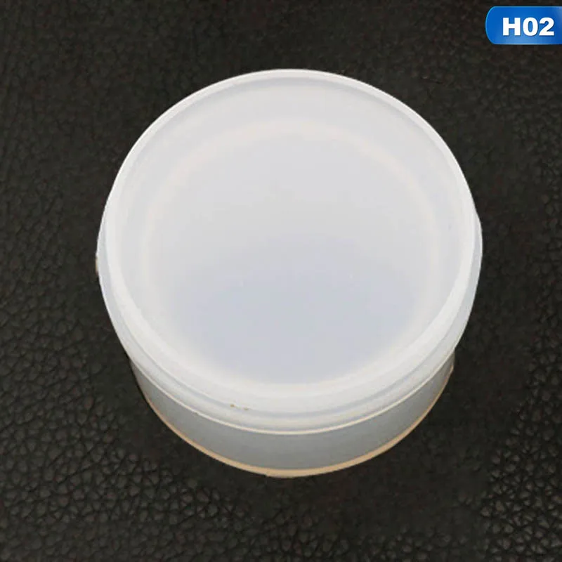 2 Transparent Silicone Mould Necklace Lanugo Mold Resin Decorative Craft DIY Hexagonal Storage Box Epoxy Resin Molds For Jewelry - Цвет: 2
