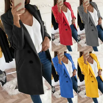 

Women Blazers And Jackets 2019 Woman Coat Button Office Lady Blazer Elegant Ladies Formal Blazers Womens Jackets Fall Costume