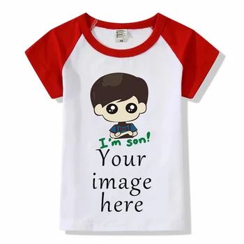 

Custom T Shirts Print Cartoon Pictures Boys Girls Summer Short Sleeve Tee Shirts Comfortable Tops Tee Children Clothing 90-150cm