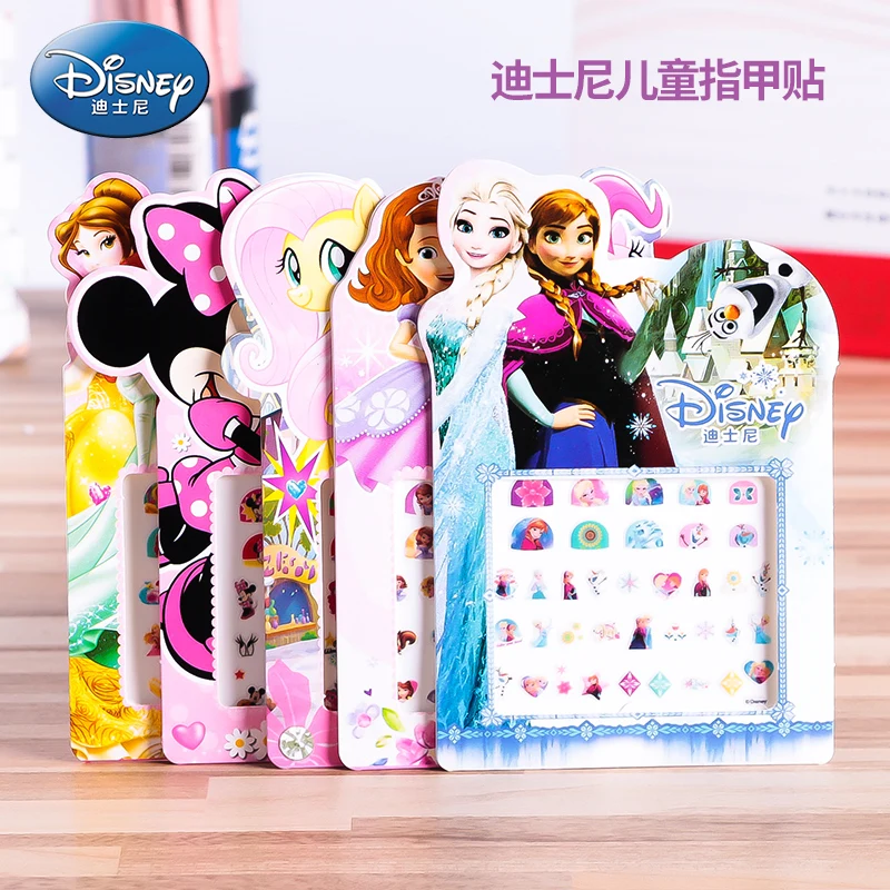 Игрушка для макияжа disney Холодное сердце Эльза и Анна наклейки ногтей игрушка