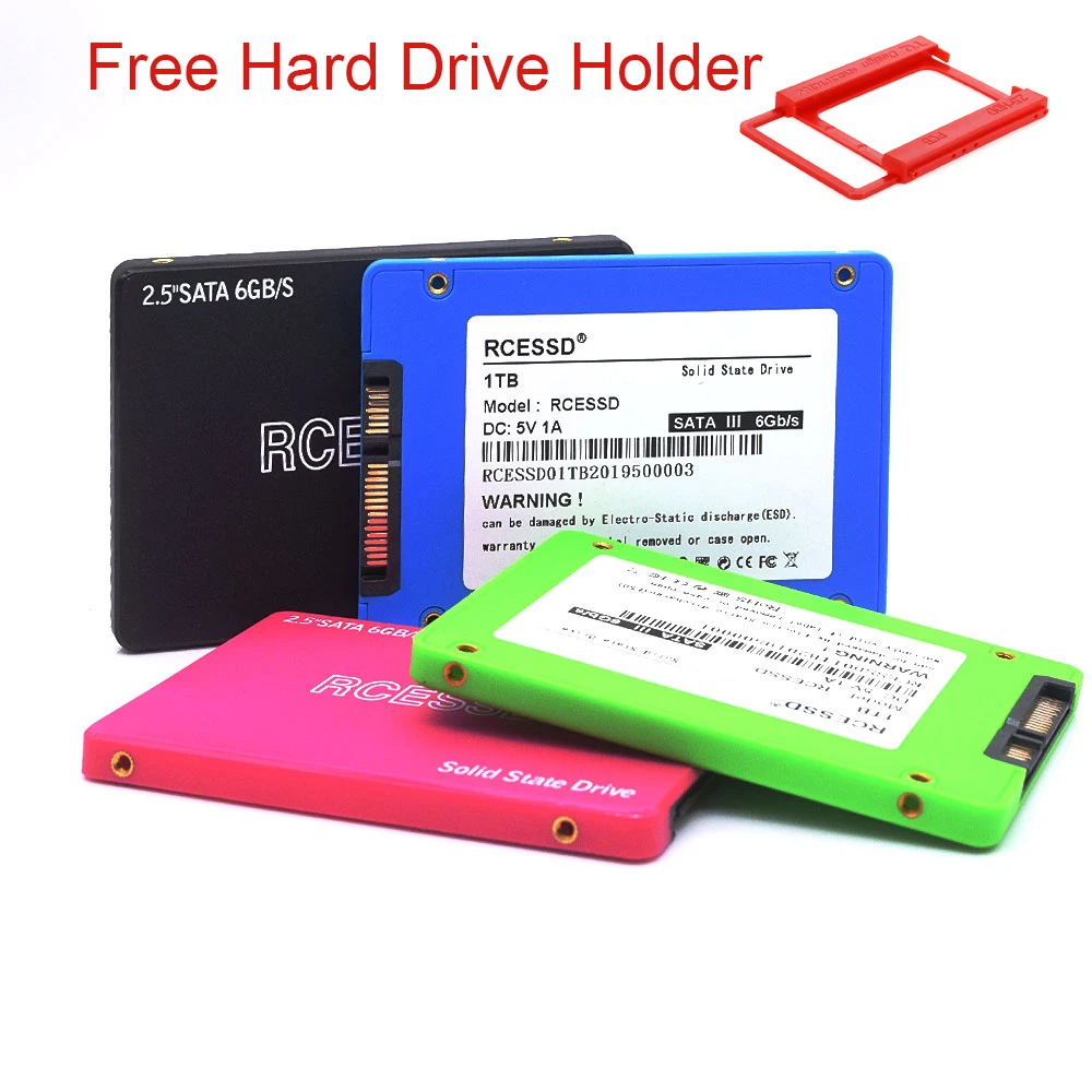 Внутренний твердотельный диск RCESSD жесткий SATA3 2 5 дюйма 128 ГБ 512 для ноутбуков и