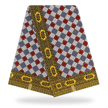 

Tissues Africain wax dutch african dutch real dutch wax veritable wax for patchwork sewing/Pagnes/ Lapa/Chitenge Y-131