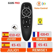 G10 Smart голос дистанционного Управление 2,4G РФ гироскоп Беспроводной Air Мышь с микрофоном для X96 мини H96 MAX T95Q TX6 Android ТВ коробка G10 Smart голос дистанционного Управление 2,4G РФ гироскоп Беспроводной Air Мышь с микрофоном для X96 мини H96 MAX T95Q TX6 Android ТВ коробка