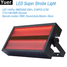 Светодиодный RGB 3в1 супер яркий стробоскопический светильник, стробоскопический стробоскоп 2в1, цветной эффект, музыкальный светильник для дискотеки, свадебной вечеринки, сценический светильник ing