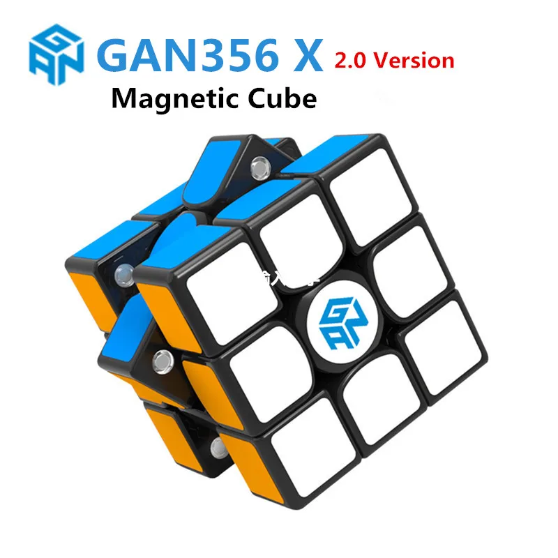 GAN 356 Air SM X 3x3x3 puzzle magnétique cube magique professionnel gan356 x cube magico gan354 M aimants cube gan 356 R S
