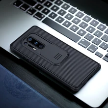 Pour OnePlus 8 Pro étui Nillkin CamShield Pro caméra à glissière couverture arrière pour OnePlus 8 étui de Protection d'objectif