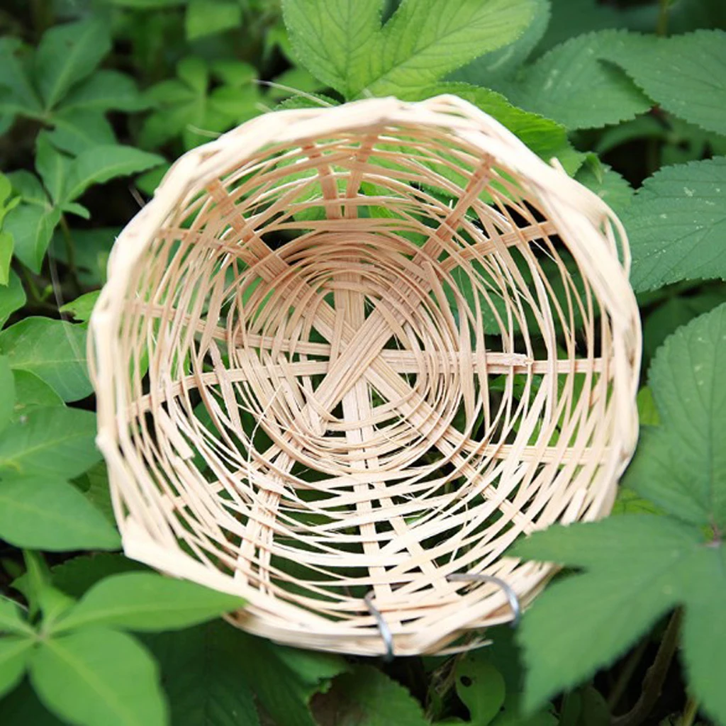 Handwoven Bamboo Bird Nest Cage House Hatching Breeding Cave for Parrot Canary Cockatiel or Other Birds Handwoven Bamboo Bird Nest Cage House Hatching Breeding Cave for Parrot Canary Cockatiel or Other Birds