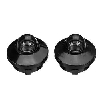 

Black Lamps Cover License Plate Light F37Z-13550-AA Protector Practical
