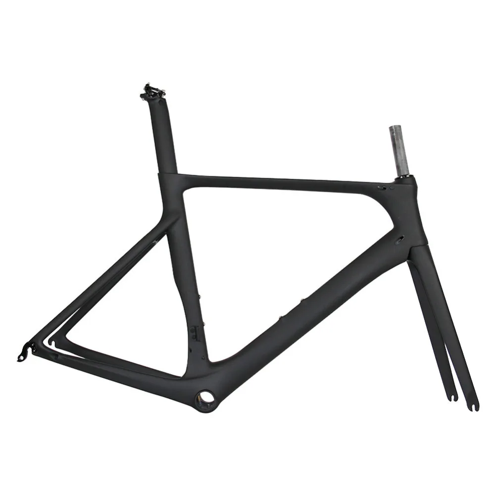 Best Spcycle 2019 New Aero Carbon Road Bike Frame 700C Carbon Road Bicycle Frames T1000 Carbon Racing Bicycle Frameset 50/53/56cm 3