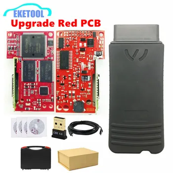 

ODIS 5.1.6 Free Keygen VAS5054a Bluetooth Red PCB Stable Quality Improve With AMB2300 Perfect VAS 5054A Full Chip Original