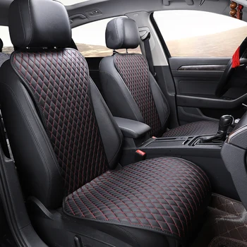 

2019 good quality easy clean not moves car seat cushions, universal pu leather non slide seats cover water proof E4 X36