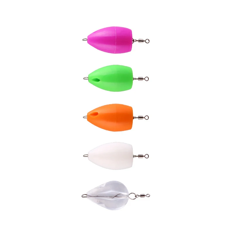 Throwing Aid Pin 8-Word Loop Long Shot Floating Sinking Modified Color Auxiliary Device Fishing Bait Counterweight Accessories