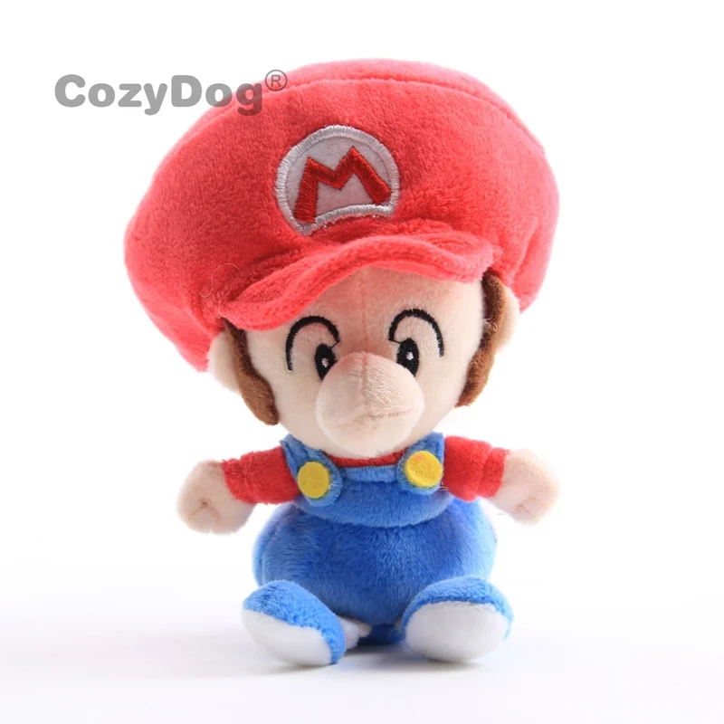 4 стиля Super Mario Bros Baby Mario Baby Luigi Waluigi плюшевые игрушки мягкие куклы мягкие животные " 15 см подарок для детей