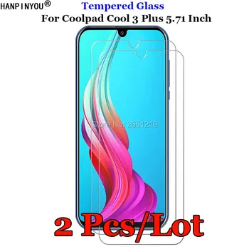 Перейти на Алиэкспресс и купить 2 шт./партия для Coolpad Cool 3 Plus твердое закаленное стекло 9H 2.5D Защитная Пленка премиум класса для экрана Coolpad Cool 3 Plus 3 Plus 5,71дюйм