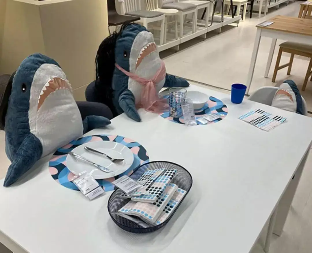 Детская одежда на рост 80, 100/130 см мягкие акула плюшевые игрушки Shark игрушка подушка для детей подарок на день рождения или магазин украшения дома
