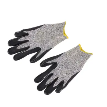 

XL 1 Pair Anti-Abrasion Cut Resistant Safety Labor Protective Gloves Electric Welding Soldering Metal Industrial Tactical Gloves