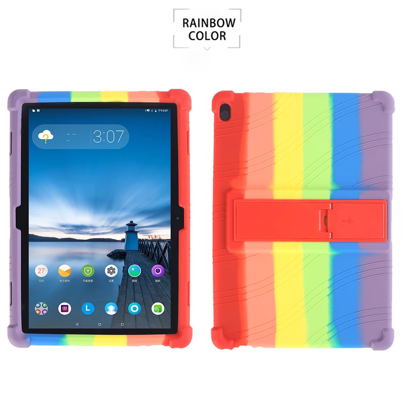 KATUMO Bambini Cover Silicone per Lenovo Tab M10 (3rd Gen) 10.1 TB-328FU 2022 Custodia Protettiva Antiurto con Cordino e Penna Stilo Cover Morbida per Lenovo Tab M10 10.1 Pollici 2022