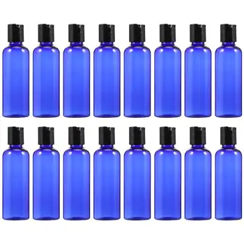

16pcs Press Cap Refillable Durable Makeup Bottle Lotion Bottle Toiletry Bottles Lotion Containers for Travel Outdoor