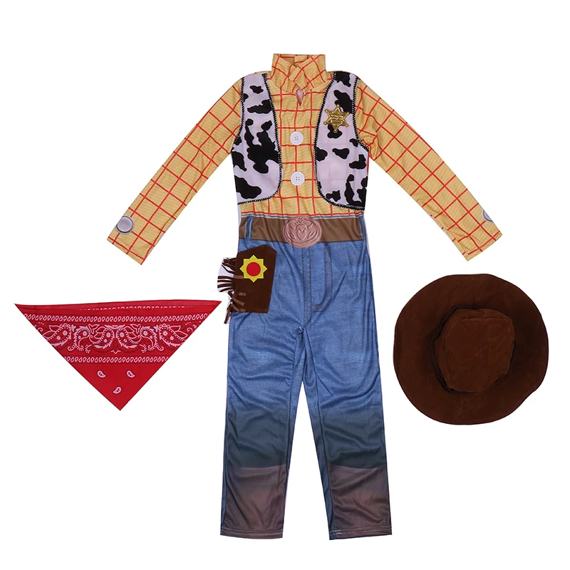 Горячая Распродажа, детский маскарадный костюм Вуди из истории игрушек для мальчиков