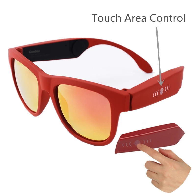 Костная проводимость Bluetooth Смарт спортивные солнцезащитные очки беспроводные стерео музыкальные солнцезащитные очки Спортивная гарнитура наушники Поддержка Прямая