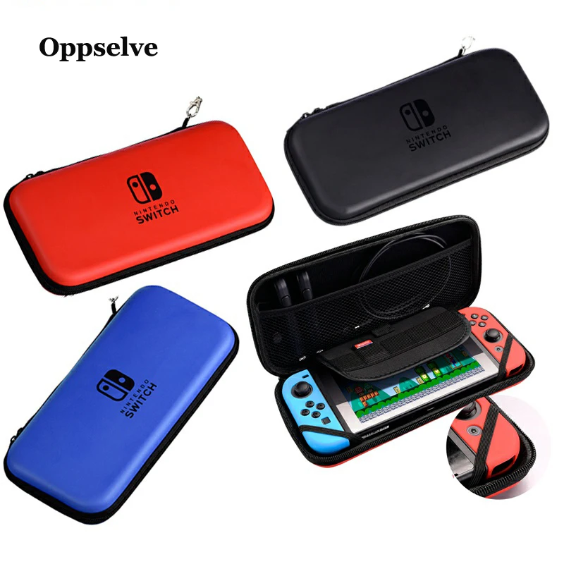 

Oppselve For Nintendo Switch Bag Console Cards Cable Durable Storage Pouch for Nintendo Switch Zipper New Handheld Carrying Case