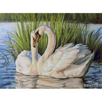 

G-1120 set for embroidery 'Tapestry Classic' 'two lebeds', 23x31 cm