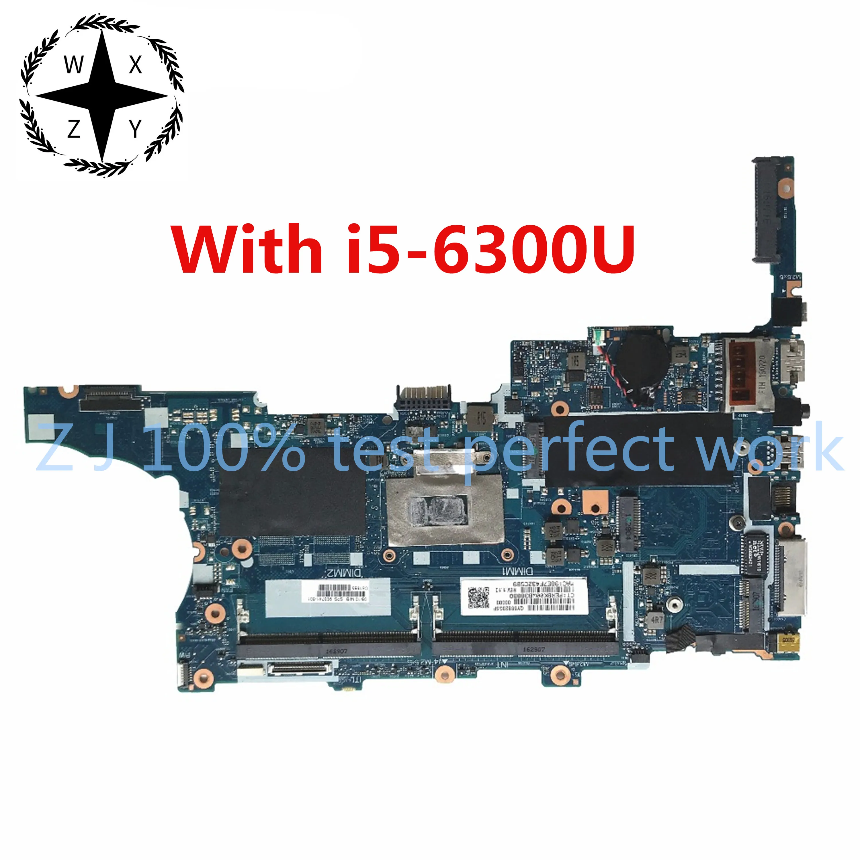 Для HP EliteBook 840 G3 материнская плата для ноутбука 903741-601 903741-501 903741-001 с i5-6300U DDR4
