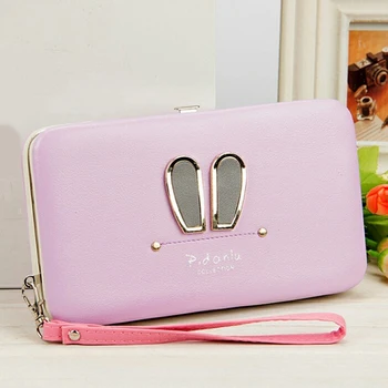 

2020 Purse Women's Wallet Female Famous Brand Card Holders Cellphone Pocket PU Leather Women Money Bag Clutch Women Wallets
