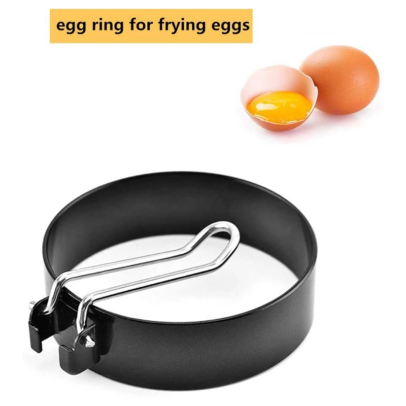 4 упаковки яичное кольцо, спрей не липкая форма для омлета, антипригарная форма для яичного кольца, инструмент для приготовления яичницы