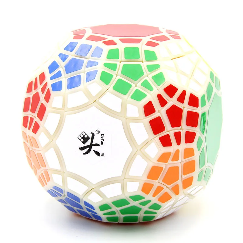 DaYan 30-axis 30-hedron волшебный куб Gem футбол головоломка куб для коллекции черная наклейка