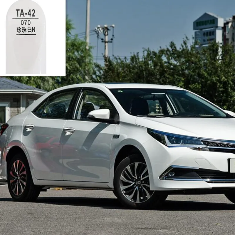 Ручка для ремонта царапин автомобиля, ручка для Авто Кисть для Toyota COROLLA HYBRID - Цвет: TA 42