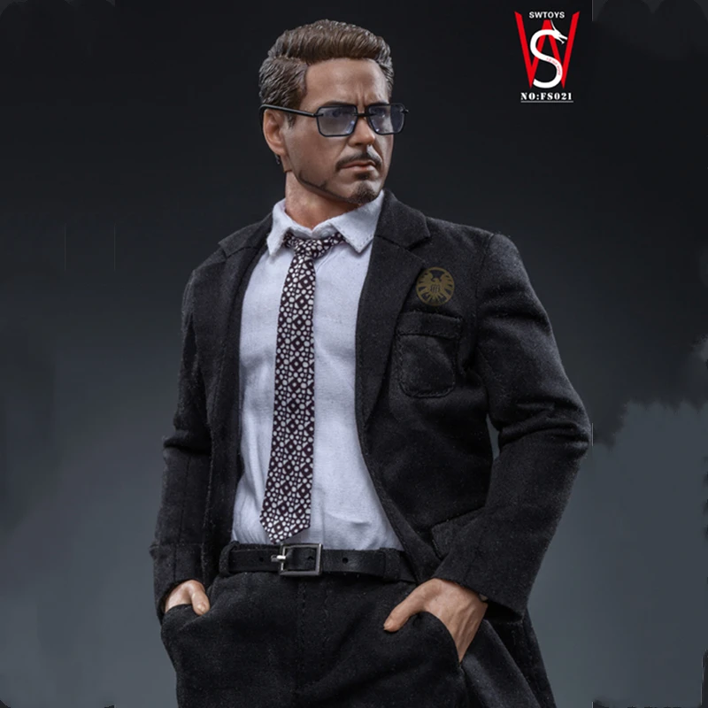 1/6 весы SWtoys Tony Stark костюм голова и тело полный набор фигурка Модель Кукла игрушка коллекционное украшение без FS021