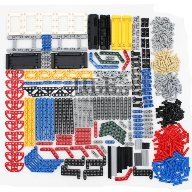 Technology Parts Bulk Gear Cross Axle Pin Lift Arms Conector Car Beam Sets Compatible with Mindstorms Building Bricks Block Toys 3