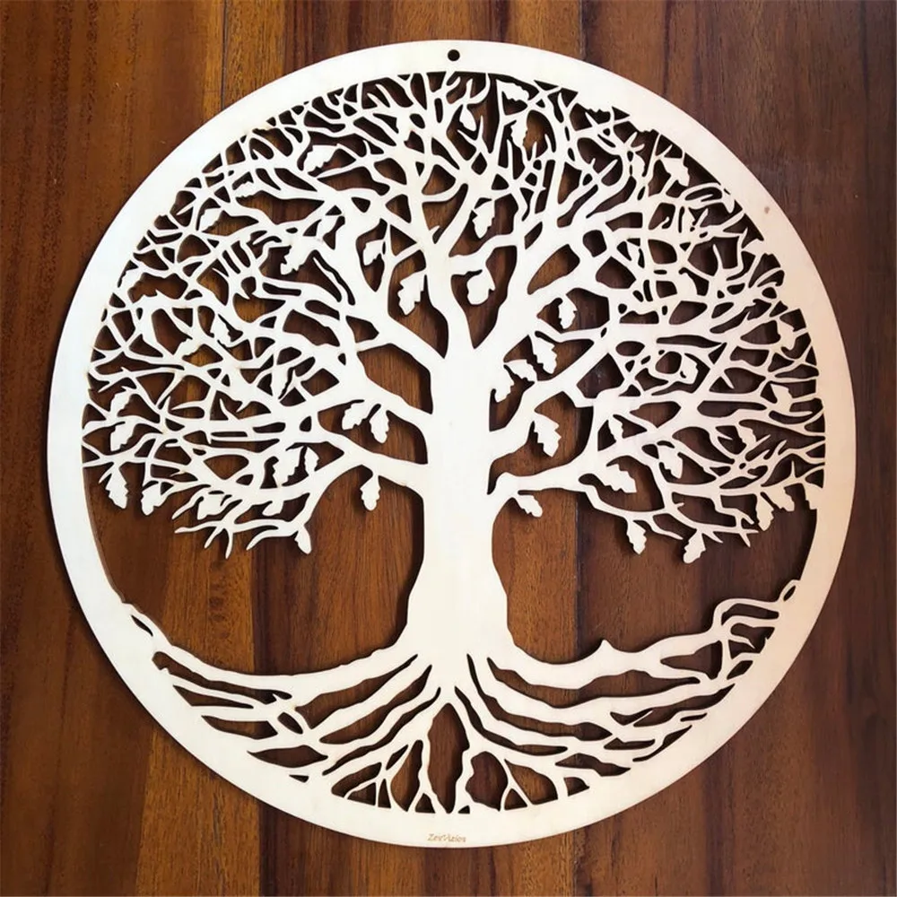 TreeofLifeWoodWallHangingLaserCutWoodenWallArtSacred