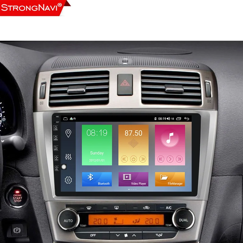 DSP IPS 4G 64G 8CORE Android 10.0 Car navigation GPS stereo For Toyota Avensis T25 2009-2015 audio radio no dvd player 4G lte DSP IPS 4G 64G 8CORE Android 10.0 Car navigation GPS stereo For Toyota Avensis T25 2009-2015 audio radio no dvd player 4G lte
