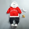 Fashion Children Clothes Spring Autumn Baby Girls Clothing Set Boys Cotton Hooded T-Shirt Pants 2Pcs Sets Casual Kids Tracksuits ► Photo 3/6