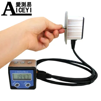 

ACE-360FZ Rotary-Type Accurate Digital Display Angle MeterSplit Electronic Inclination Box Belt Magnetic Protractor Inclinometer