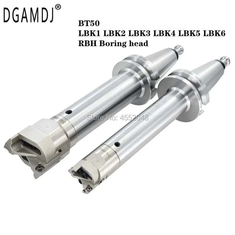 

1 Set of BT50 LBK1 LBK2 LBK3 LBK4 LBK5 LBK6 95-350L Fine Boring Tool Holder LBK Boring Machine + RBH 19-120mm Fine-Tuning Boring
