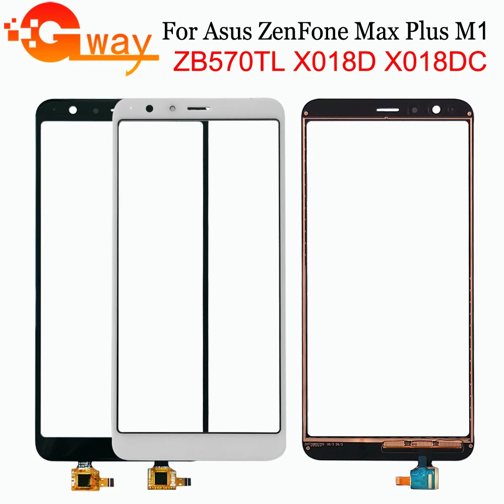 Сенсорный экран 5 7 дюйма для Asus Zenfone Max Plus M1 ZB570TL сенсорная панель X018D X018DC сенсорный