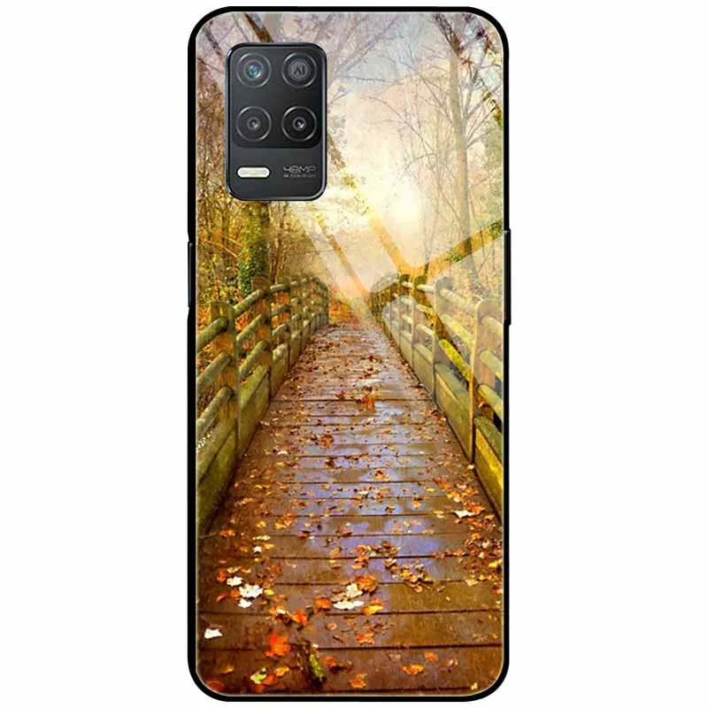 Tempered Glass Hard Protective Back Cover - Cute Design