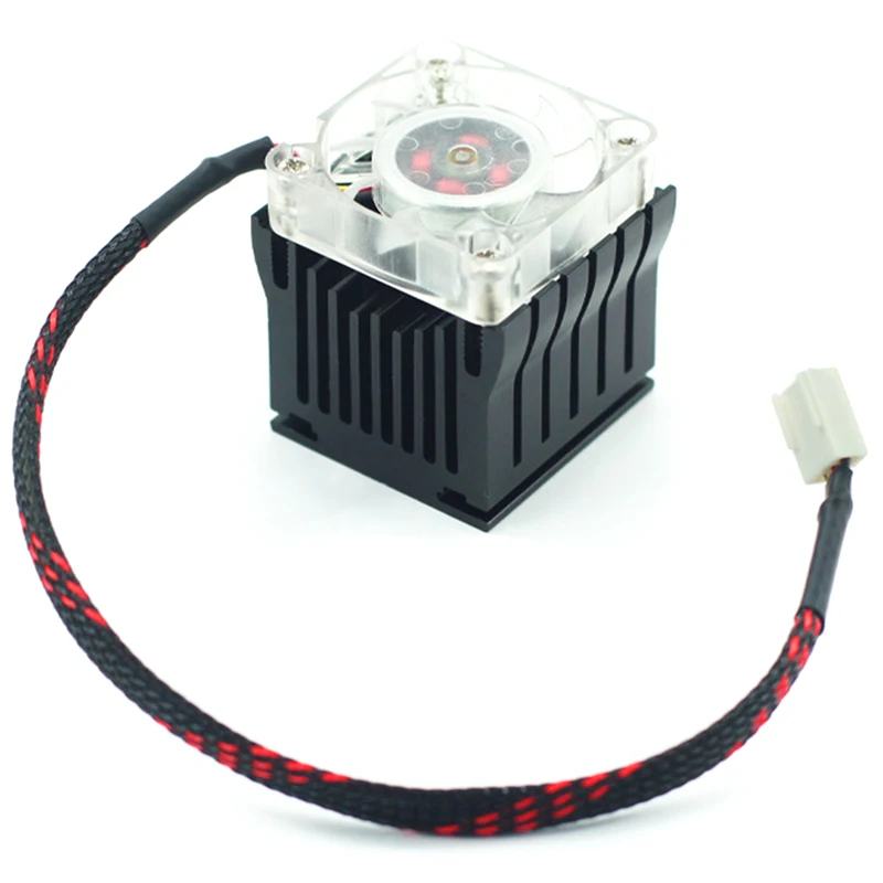 Aluminium Northbridge Heatsink Cooler Motherboard Radiator with 4cm Fan for PC Computer Case South North Bridge Cooling | Компьютеры и