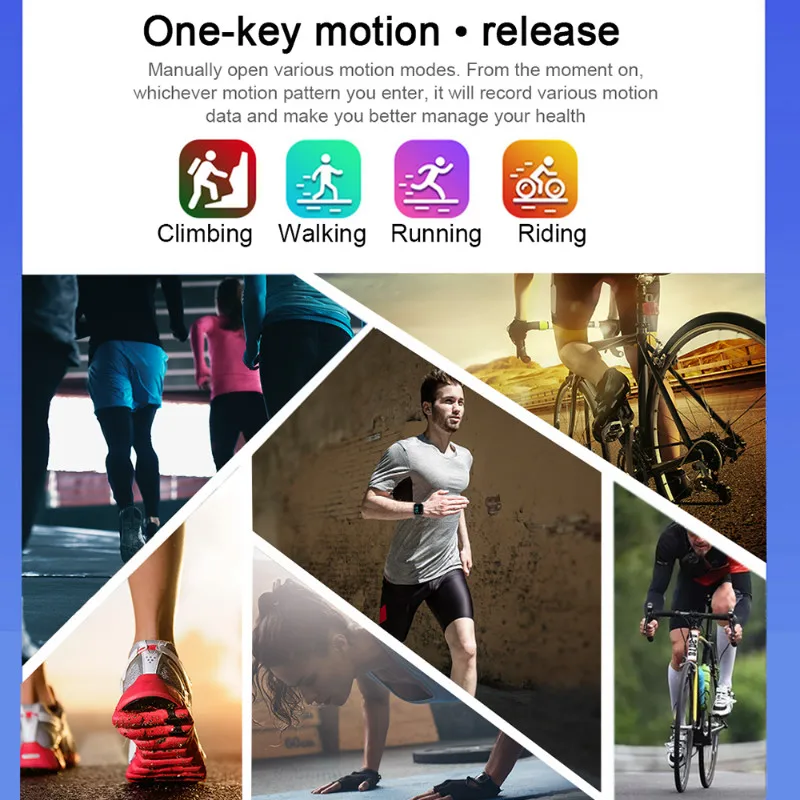 Новые женские водонепроницаемые Смарт-часы T80 Bluetooth Smartwatch для Apple IPhone Xiaomi монитор сердечного ритма фитнес-трекер