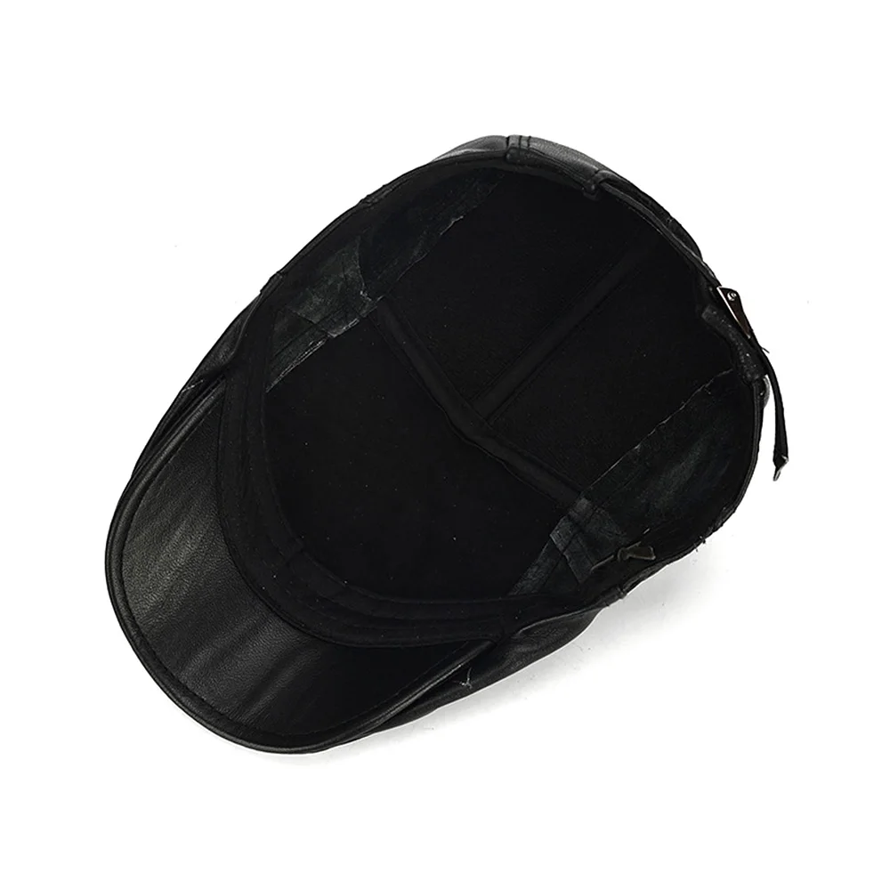 [AETRENDS] телячья кожа Newsboy мужская плоская кепка Гэтсби Lvy ирландская шляпа водительский таксистский охотничий головной убор Z-10103