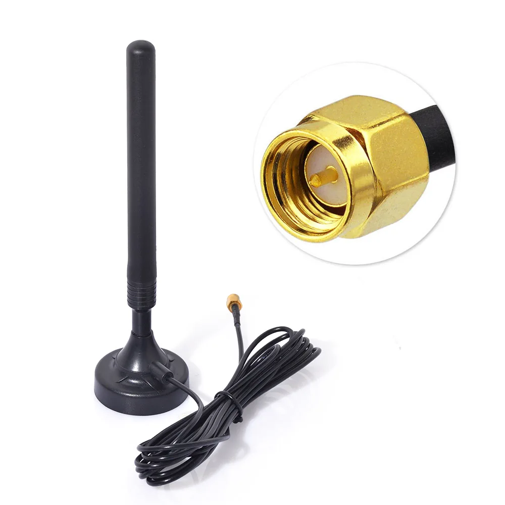 Superbat GSM UMTS HSPA CDMA 3G Omni антенна 824 2170 МГц 5dBi бустер с магнитным основанием SMA разъем