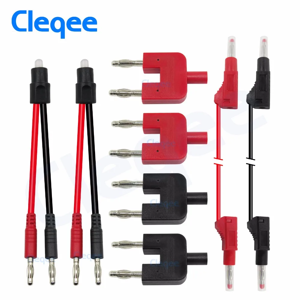 Cleqee P1970 70 шт./компл. мультиметр Тесты привести Наборы набор эфирных автомобильных электронных соединительные кабели ручной инструмент Тесты er
