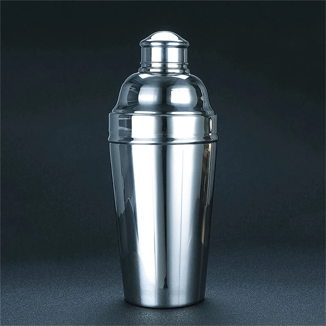 Shaker à Cocktail En Acier Inoxydable, Motif Unique Sculpté