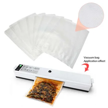 

Kitchen Vacuum Sealer Packing Machine Food Saver Bag Vacuum Sealer Bags for Food Fresh Long Keeping Storage Bags Vacuum