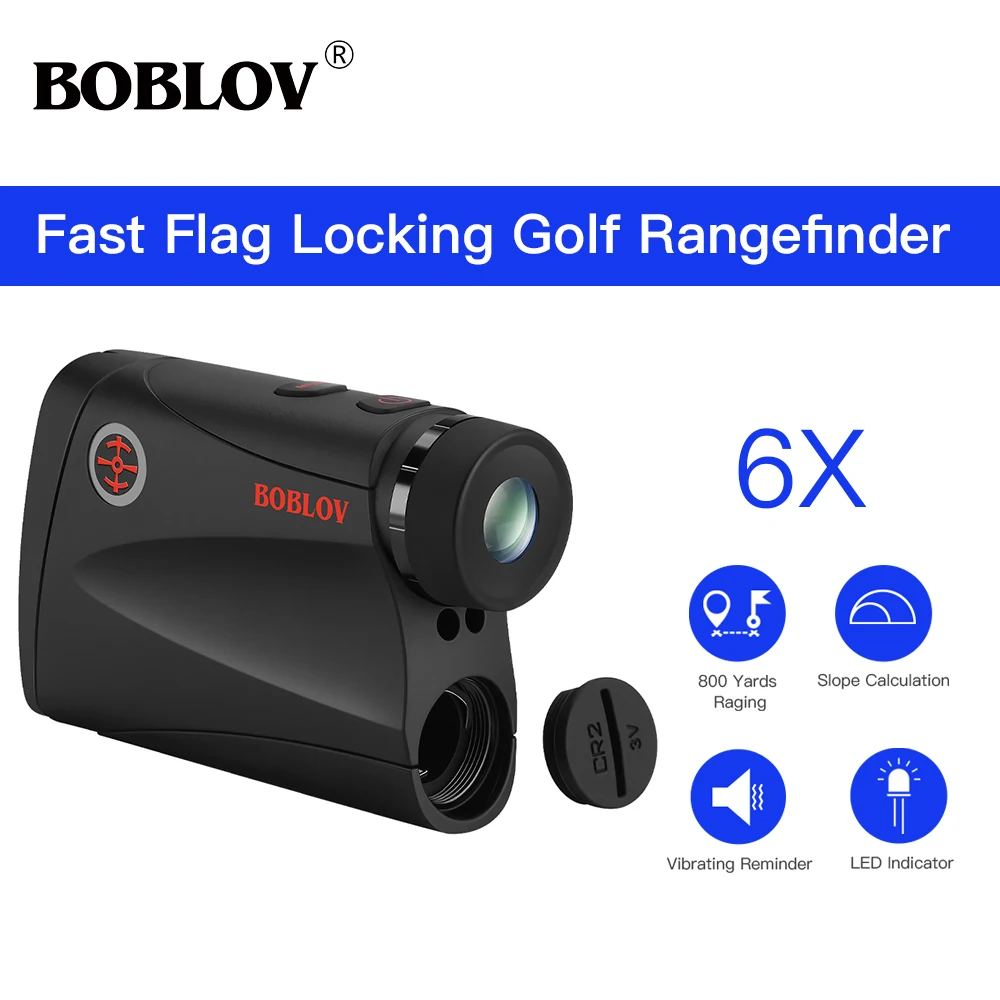 

BOBLOV Laser Distance Meter 800M Laser Rangefinder 6X Monocular Telescope for hunting golf rangefinder laser meter distance